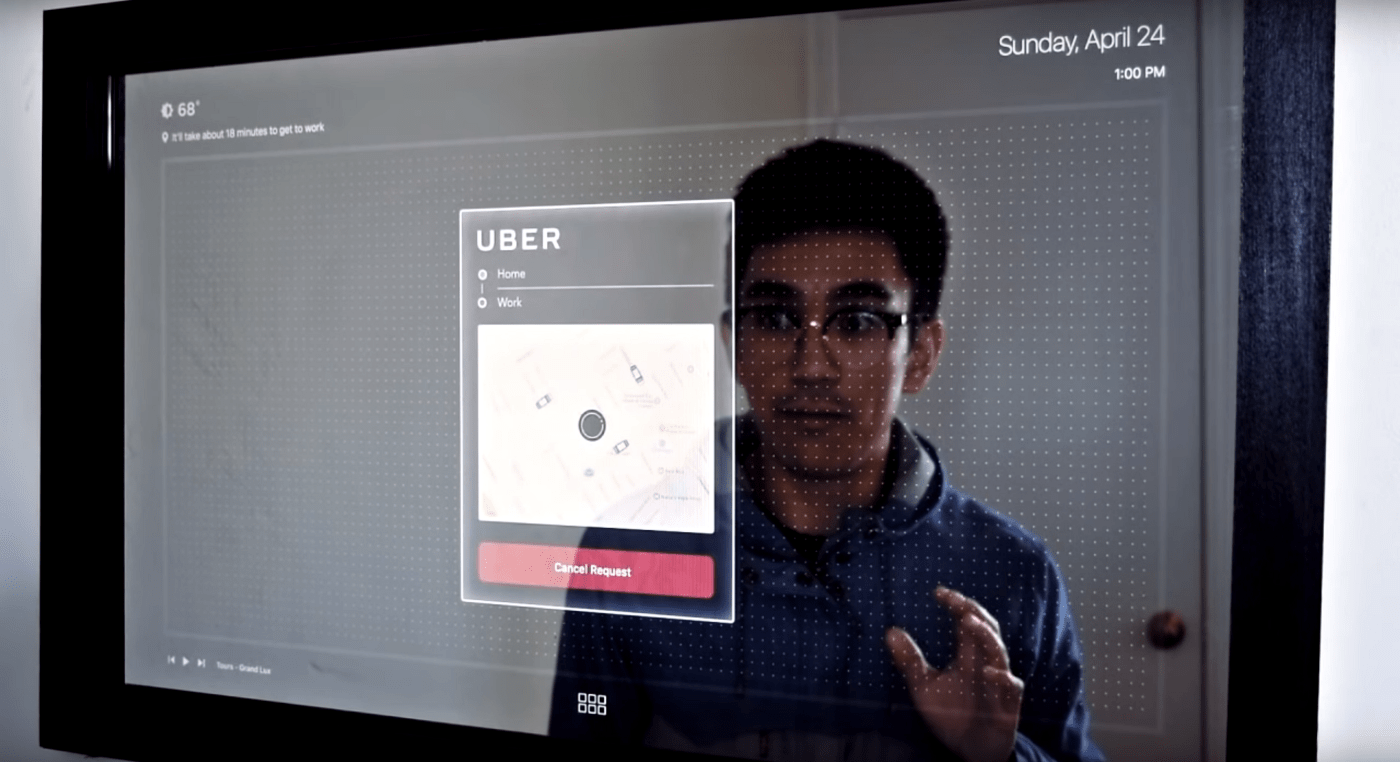 Ryan Nelwan’s Touchscreen “PANL” Mirror
